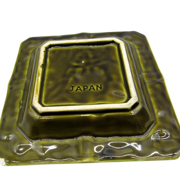 Vintage JAPANESE Ceramic ASHTRAY With 3D Fruit Design And Green Border - Picture 7 of 10